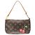 Louis Vuitton Monogram Cherry Pochette Accessoires Castaño
