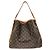 Borsa a tracolla Louis Vuitton Monogram Delightful PM Marrone Rosa
