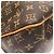 Borsa a tracolla Louis Vuitton Monogram Delightful PM Marrone Rosa - vista 2