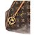 Borsa a tracolla Louis Vuitton Monogram Delightful PM Marrone Rosa - vista 3