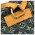 Zaino Louis Vuitton Monogram Denim Sac Ad PM Blu - vista 5