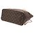 Bolso Louis Vuitton Monogram Neverfull MM Castaño Fucsia - vista 2