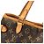 Louis Vuitton Monogram Batignolles Horizontal Handtasche Braun - Ansicht 3