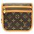 Bumbag Borsello a vita Louis Vuitton Monogram Bosphore M40108 Borsa a tracolla Marrone