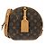 Borsa a tracolla Louis Vuitton Monogram Boite Chapeau Souple MM Marrone
