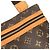 Louis Vuitton Monogram Pochette Bosphore M40044 Borsa a tracolla Marrone - vista 5