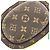Borsa a tracolla Louis Vuitton Monogram Reverse LV Turtle Marrone - vista 5