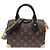 Borsa Boston Louis Vuitton Monogram Reverse Speedy Trunk Marrone