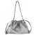 Borsa Loewe Flamenco Purse Medium Argento