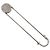 Hermès HERMES Serie Pin Brooch Metal Silver Auth BA15449V Argento