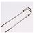 Hermès HERMES Serie Pin Brooch Metal Silver Auth BA15449V Argento - vista 5