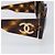 Occhiali da sole CHANEL Plastica Marrone Oro CC Auth bs36894 D'oro - vista 7