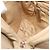 Borsa a tracolla Miu Miu Nylon Beige Gold Auth bs37016 D'oro - vista 20