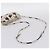 Borsa a tracolla Miu Miu in pelle beige argento Auth 200344M - vista 7