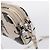 Borsa a tracolla Miu Miu in pelle beige argento Auth 200344M - vista 9