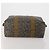 Borsa Boston SAINT LAURENT PVC Leather Gray Beige Auth ep15716 Marrone - vista 5