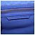 Céline Borsa a mano CELINE Luggage Micro Shopper in pelle blu e oro Auth 201981A D'oro - vista 17