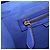 Céline Borsa a mano CELINE Luggage Micro Shopper in pelle blu e oro Auth 201981A D'oro - vista 20