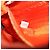 PRADA Accessory Pouch Saffiano leather Orange Gold Auth 200537V Golden - view 10