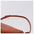 PRADA Accessory Pouch Saffiano leather Orange Gold Auth 200537V Golden - view 14