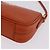 PRADA Accessory Pouch Saffiano leather Orange Gold Auth 200537V Golden - view 16