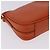 PRADA Accessory Pouch Saffiano leather Orange Gold Auth 200537V Golden - view 17