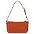 PRADA Accessory Pouch Saffiano leather Orange Gold Auth 200537V Golden - view 2