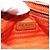 PRADA Accessory Pouch Saffiano leather Orange Gold Auth 200537V Golden - view 20