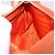 PRADA Accessory Pouch Saffiano leather Orange Gold Auth 200537V Golden - view 21
