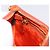 PRADA Accessory Pouch Saffiano leather Orange Gold Auth 200537V Golden - view 23