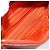 PRADA Accessory Pouch Saffiano leather Orange Gold Auth 200537V Golden - view 9