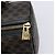 Céline Borsa a mano CELINE Macadam PVC Pelle Nero Tono Oro Auth 202048V - vista 10