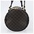 Céline Borsa a mano CELINE Macadam PVC Pelle Nero Tono Oro Auth 202048V - vista 4