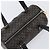 Céline Borsa a mano CELINE Macadam PVC Pelle Nero Tono Oro Auth 202048V - vista 6