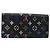 LOUIS VUITTON Multicolor Multicles 4 Key Case Black M93732 LV Auth hk4079 Nero - vista 2