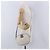 Sac à épaule Christian Dior Honeycomb Canvas PVC White Gold Auth ka5960 Blanc Doré - vue 21