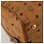 Bolsa Boston MCM Logogram Vicetos PVC Couro Marrom Dourado Auth 199670 - vista 15