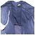 Hermès Borsa HERMES Fourre Tout PM cotone Navy Silver Auth 199880 Argento Blu navy - vista 18
