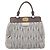 Borsa a mano Miu Miu Matelassé in pelle 2way Grigio Tono Oro Auth 199342A Marrone - vista 13
