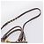 Borsa a mano Miu Miu Matelassé in pelle 2way Grigio Tono Oro Auth 199342A Marrone - vista 14