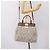 Borsa a mano Miu Miu Matelassé in pelle 2way Grigio Tono Oro Auth 199342A Marrone - vista 30