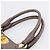 Borsa a mano Miu Miu Matelassé in pelle 2way Grigio Tono Oro Auth 199342A Marrone - vista 8