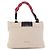 Bulgari Borsa a Mano BVLGARI Canvas 2way Beige Tono Oro Auth 202121A - vista 2