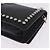 Borsa a tracolla con catena FENDI in pelle nera e argento 8M0346 Auth 202140 Nero - vista 17