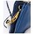 Borsa a tracolla Miu Miu in pelle blu e oro Auth 200087A D'oro - vista 18