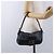 Borsa a tracolla FENDI Mamma Baguette perline Navy Silver Auth yk20785SAM Argento Blu navy - vista 27