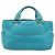 Céline CELINE Boogie Bag Leather Light Blue Gold Auth hk4041 D'oro Blu chiaro - vista 2