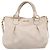 Borsa Miu Miu Vittero Dino Leather 2way Ivory Gold Auth 201929A D'oro Crudo - vista 13