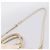 Borsa Miu Miu Vittero Dino Leather 2way Ivory Gold Auth 201929A D'oro Crudo - vista 14