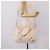 Borsa Miu Miu Vittero Dino Leather 2way Ivory Gold Auth 201929A D'oro Crudo - vista 23